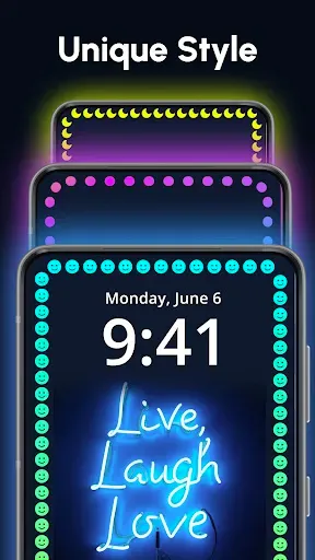 Скриншот 6 — Edge Lighting Color wallpapers