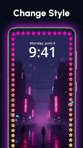 Скриншот 8 — Edge Lighting Color wallpapers