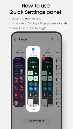 Скриншот 1 — Quick Settings