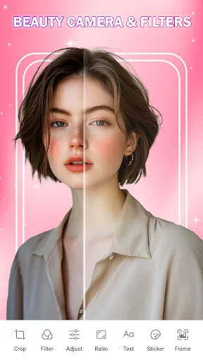 Скриншот 1 — Beauty Cam: AI Image Generator