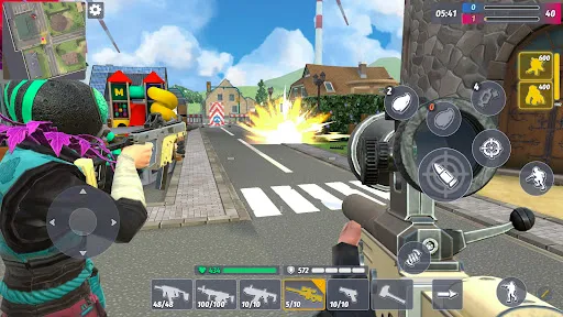 Скриншот 1 — Contra Guns: FPS и PvP Шутер
