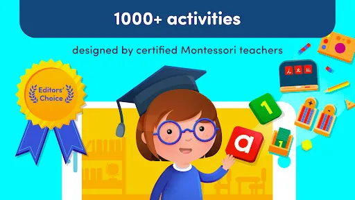 Скриншот 1 — Montessori Preschool, kids 3-7