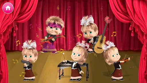 Скриншот 2 — Маша и медведь. Мини-игры