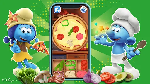 Скриншот 6 — The Smurfs - Educational Games