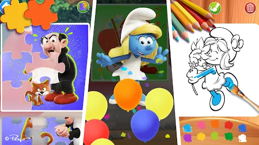 Скриншот 7 — The Smurfs - Educational Games