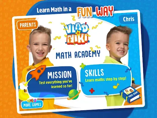 Скриншот 6 — Vlad and Niki - Math Academy