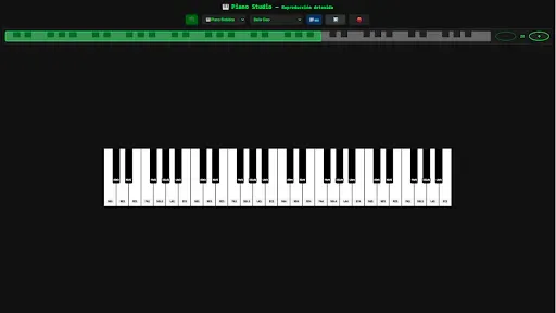 Скриншот 4 — Piano Studio Mobile