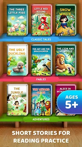 Скриншот 1 — Short Stories for Kids to Read