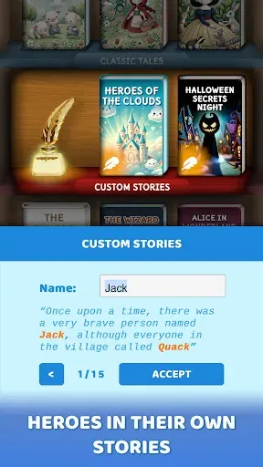 Скриншот 2 — Short Stories for Kids to Read
