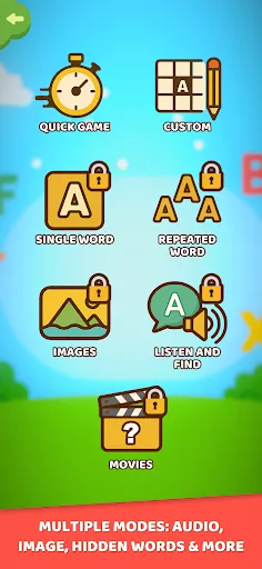 Скриншот 2 — Word Search for Kids