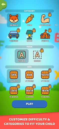 Скриншот 3 — Word Search for Kids