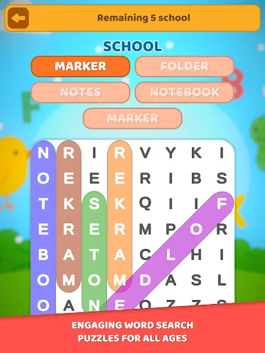 Скриншот 6 — Word Search for Kids