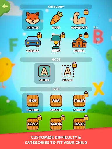 Скриншот 8 — Word Search for Kids