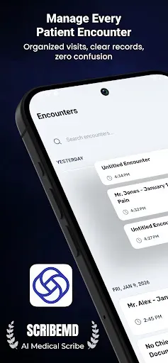 Скриншот 2 — ScribeMD - AI Medical Scribe