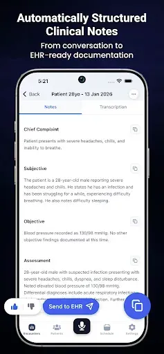 Скриншот 6 — ScribeMD - AI Medical Scribe