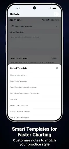Скриншот 7 — ScribeMD - AI Medical Scribe