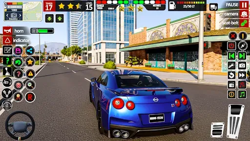 Скриншот 5 — City Car Driving : Car Game 3D