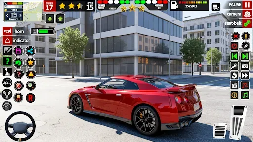Скриншот 7 — City Car Driving : Car Game 3D