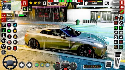 Скриншот 8 — City Car Driving : Car Game 3D