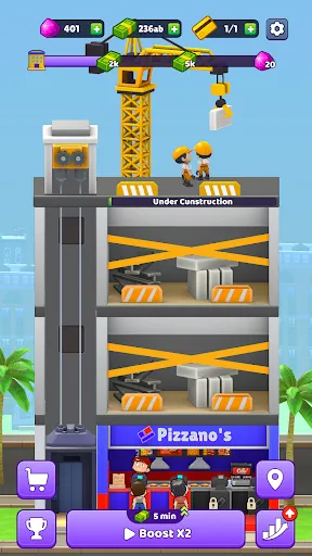 Скриншот 2 — Idle Rent Tower