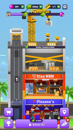 Скриншот 3 — Idle Rent Tower