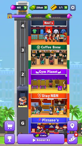 Скриншот 6 — Idle Rent Tower