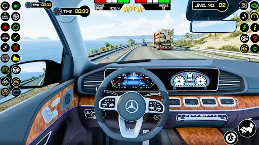 Скриншот 2 — Car Driving School - Car Game