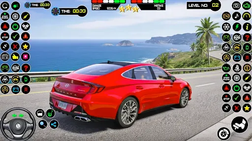 Скриншот 3 — Car Driving School - Car Game