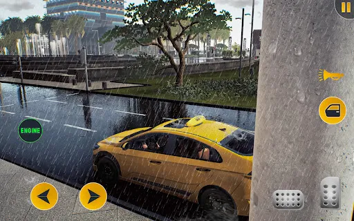 Скриншот 2 — Taxi Simulator: Car Driving