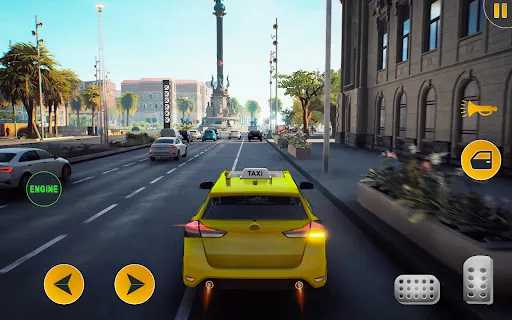 Скриншот 4 — Taxi Simulator: Car Driving