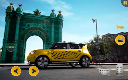 Скриншот 5 — Taxi Simulator: Car Driving