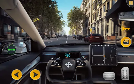 Скриншот 8 — Taxi Simulator: Car Driving