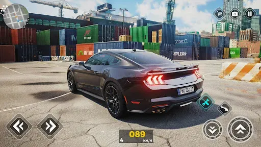 Скриншот 1 — City Car Driving School Games