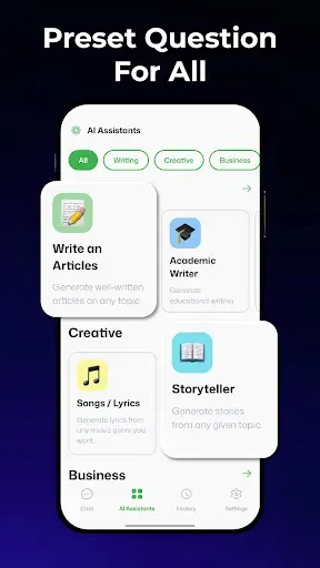 Скриншот 3 — AI Chatbot - Daily Assistance