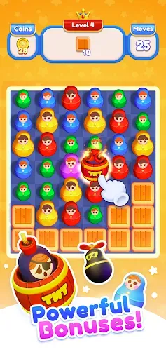 Скриншот 2 — Dolls Stack: Match & Merge!