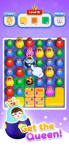Скриншот 4 — Dolls Stack: Match & Merge!