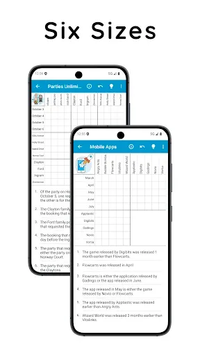 Скриншот 5 — Logic Grid Puzzles: Brain Game