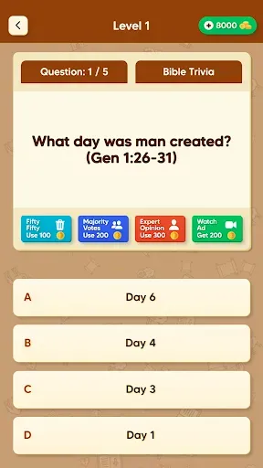 Скриншот 3 — Bible Master – Quiz & Trivia