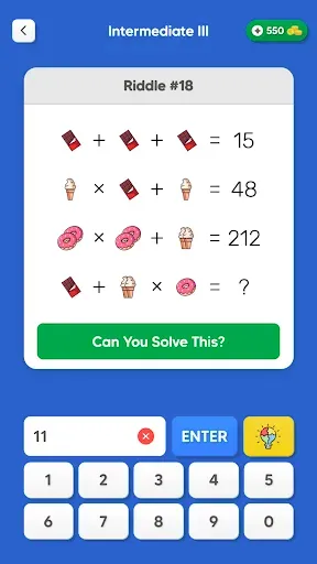 Скриншот 2 — Math Riddles: Math Me
