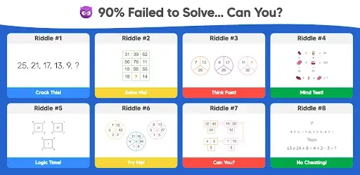 Скриншот 7 — Math Riddles: Math Me