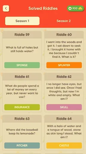 Скриншот 6 — Riddle Me - A Game of Riddles