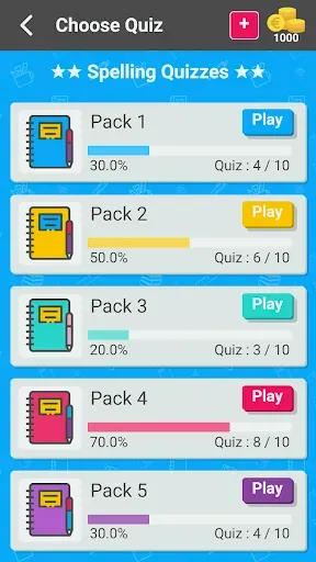 Скриншот 3 — Spelling Master - Quiz Games
