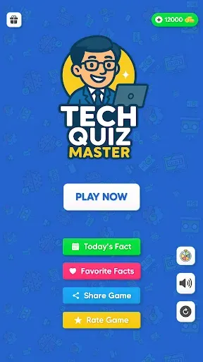 Скриншот 1 — Tech Quiz Master - Quiz Games