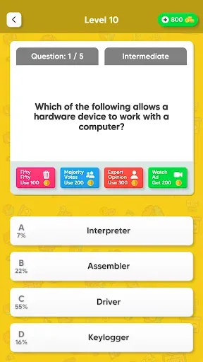 Скриншот 5 — Tech Quiz Master - Quiz Games