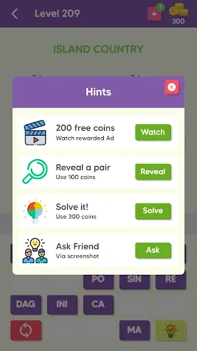 Скриншот 3 — Word Slice: 1 Hint 5 Words!