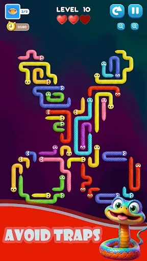 Скриншот 3 — Snake Escape: Puzzle Game