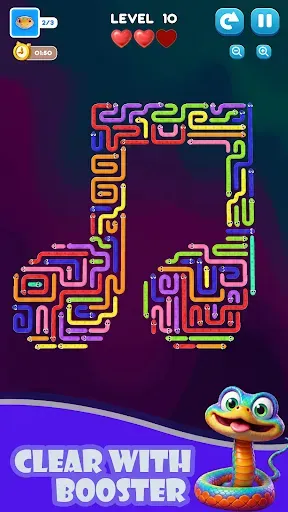 Скриншот 4 — Snake Escape: Puzzle Game