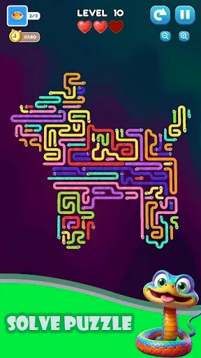 Скриншот 6 — Snake Escape: Puzzle Game
