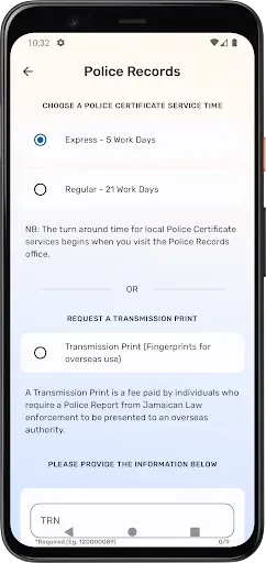 Скриншот 6 — TAJ Mobile (Tax Admin Jamaica)