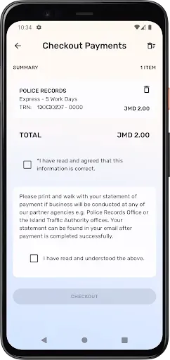 Скриншот 7 — TAJ Mobile (Tax Admin Jamaica)
